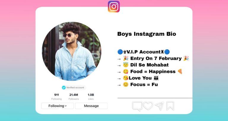 Best 261+ Instagram Bio for Boys in 2026 – {Stylish & Attitude}