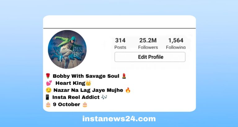 Instagram Dance Bio