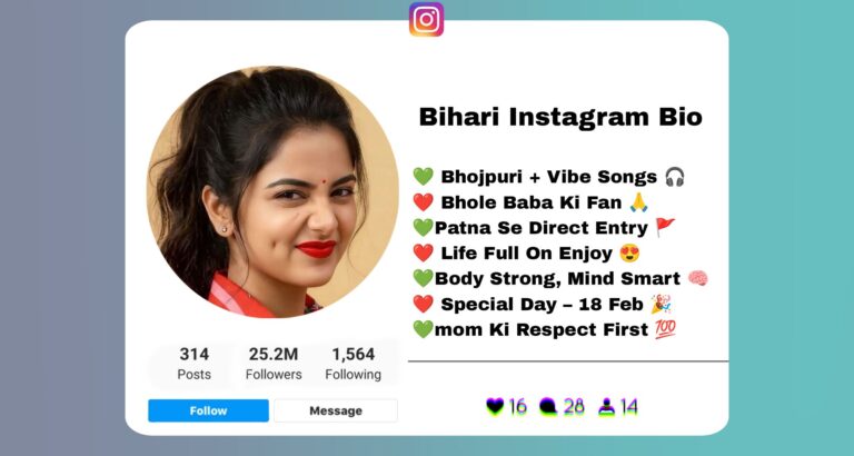 Best 233+ Bihari Bio for Instagram in 2026 – [ Stylish Boys and Girls ]