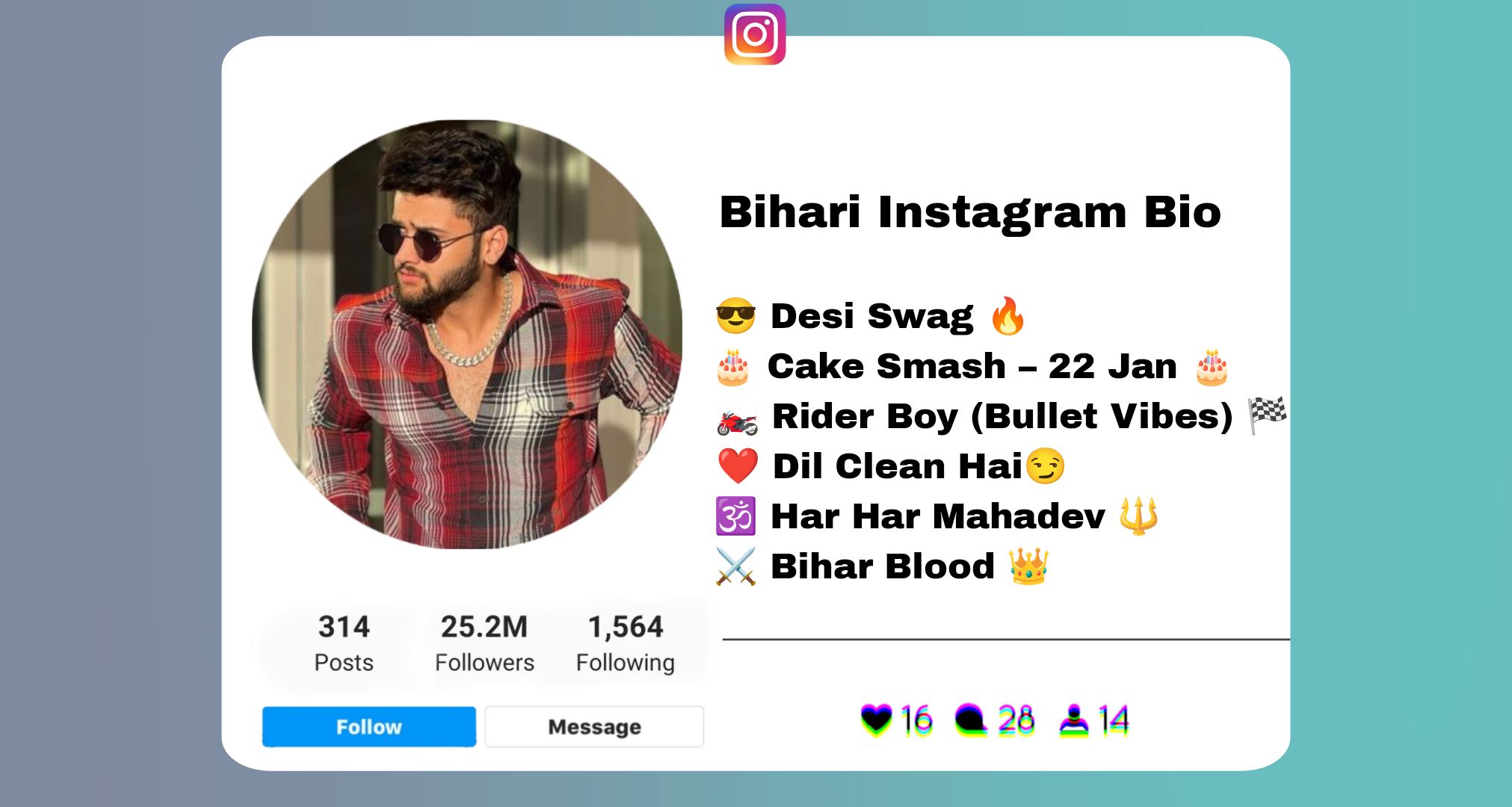 Best 233+ Bihari Bio for Instagram in 2026 – [ Stylish Boys and Girls ]
