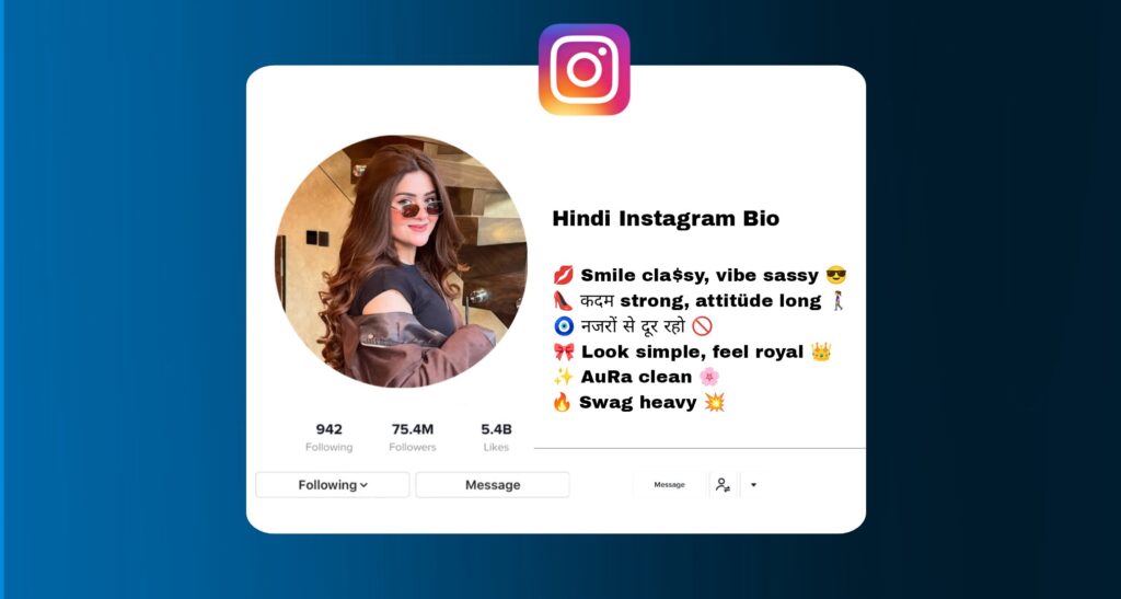 Best ( 561+ ) Instagram Bio In Hindi Boys & Girls In 2026: Trendy, Stylish, Attitude Instagram Bios