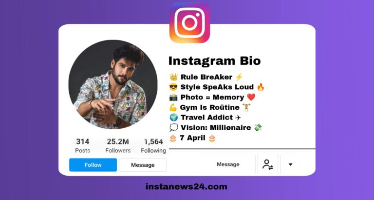 Best 1299+ Instagram Bio In {2026} - Attitude, Cute, VIP, Trending Bios