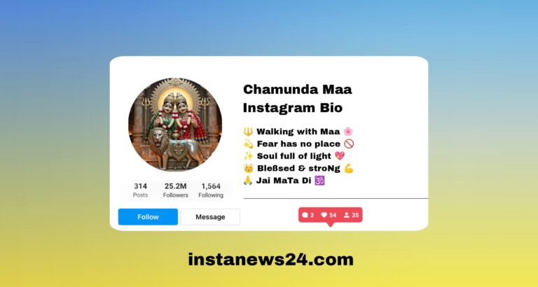 [ Best 299+ ] Chamunda Maa Bio for Instagram in 2026