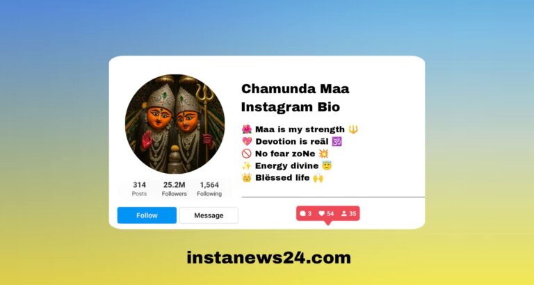 [ Best 299+ ] Chamunda Maa Bio for Instagram in 2026