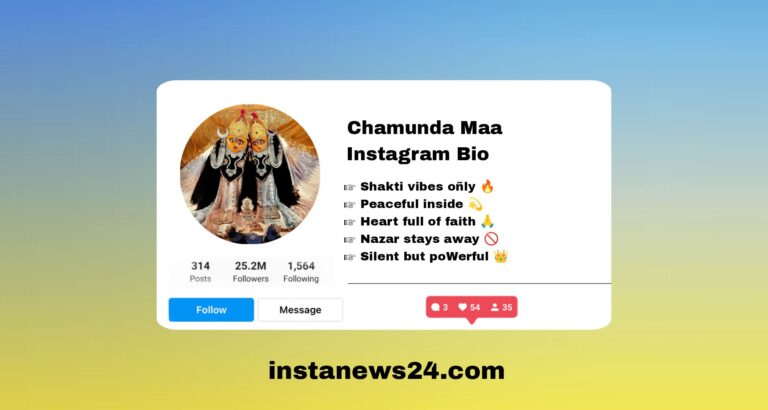 [ Best 299+ ] Chamunda Maa Bio for Instagram in 2026