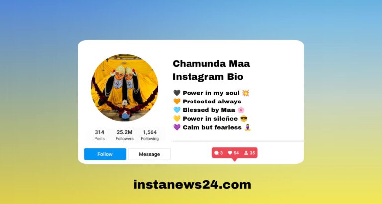 [ Best 299+ ] Chamunda Maa Bio for Instagram in 2026