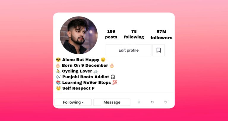 Best Bio For Instagram In 2026 (Boy & Girl) – Stylish, Attitude, Unique Bios