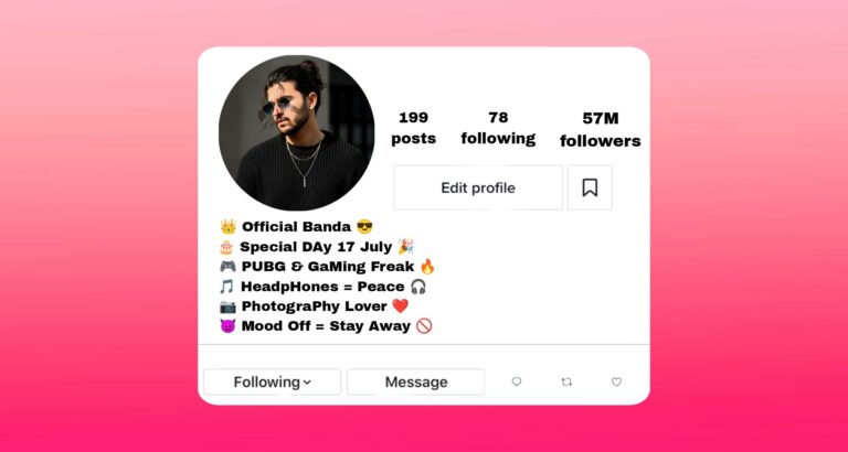 Best Bio For Instagram In 2026 (Boy & Girl) – Stylish, Attitude, Unique Bios