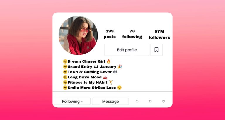Best Bio For Instagram In 2026 (Boy & Girl) – Stylish, Attitude, Unique Bios