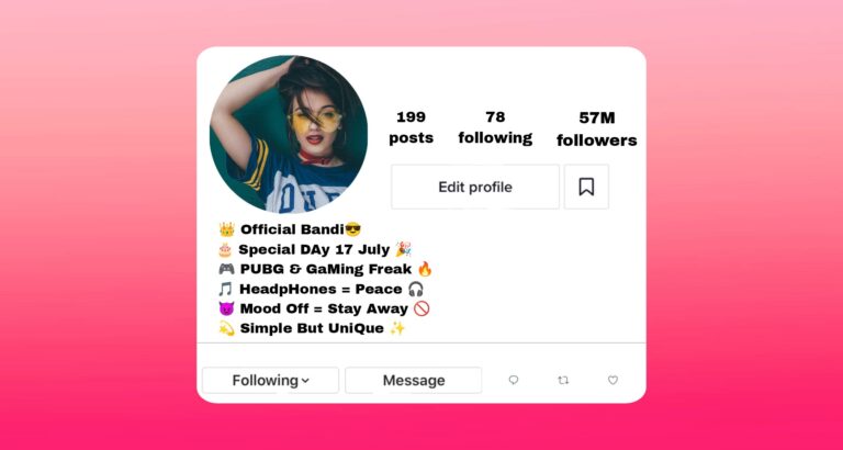 Best Bio For Instagram In 2026 (Boy & Girl) – Stylish, Attitude, Unique Bios