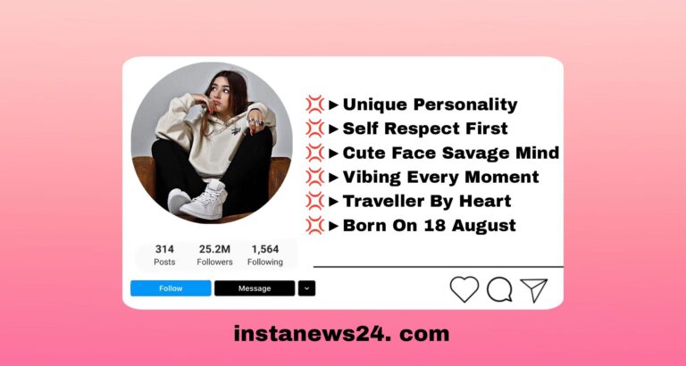 Best (233+) Impressive Bio For Instagram | Boys & Girls