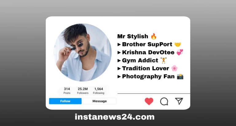 Gujarati Bio For Instagram