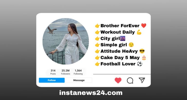 {Best 290+} Brother Bio For Instagram | English & Hindi