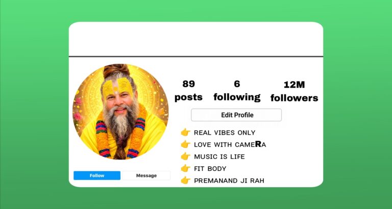Best 229+ Premanand Bio Instagram In HiNdi | 2026