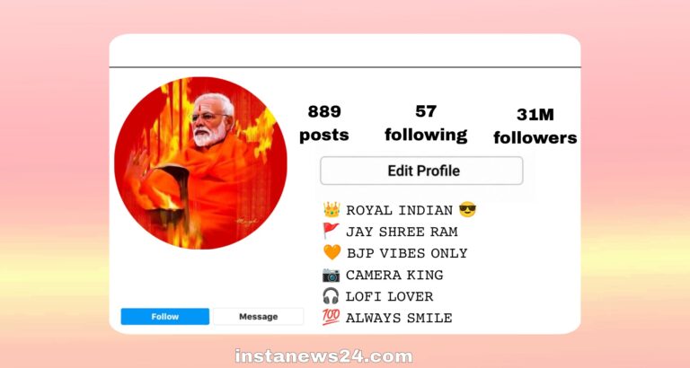 Best 213+ BJP Instagram Bio | BJP President