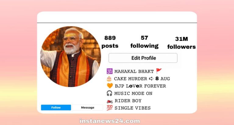 Best 213+ BJP Instagram Bio | BJP President