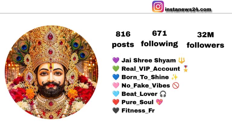 Best 135+ Khatu Shyam Bio For Instagram In Hindi 2026 | खाट्टू श्याम की जय