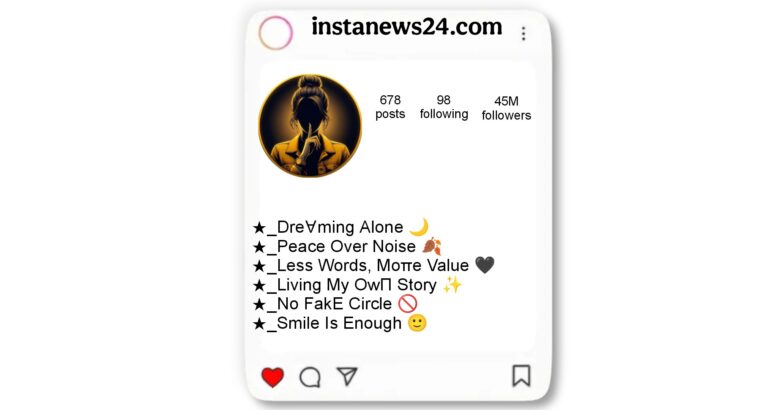 Best 100+ Alone Bio for Instagram | Sad and Brokan Heart Instagram Bio